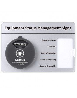 Equipment Status Management Signs