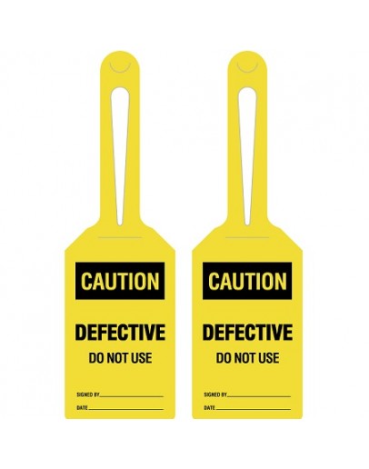 Machine and Equipment Operation Tags