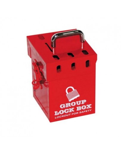 Portable group lockout box BAN-X108