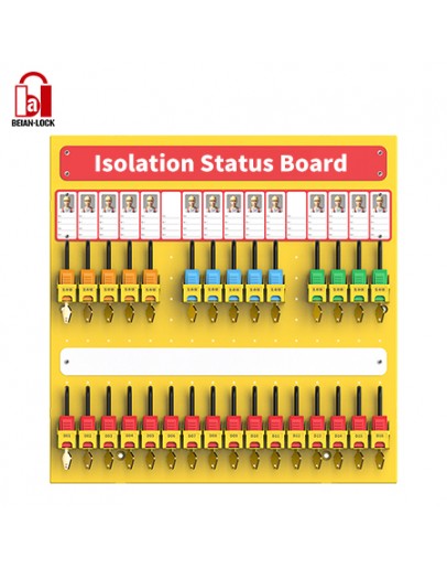 LOTO isolation status board KB202-1