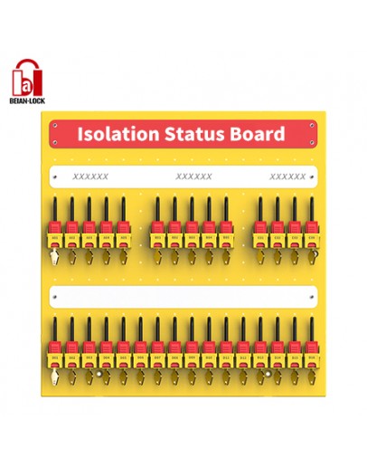 LOTO isolation status board KB202-3