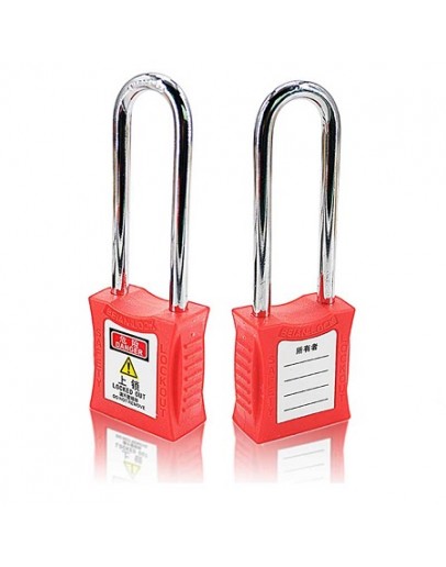 LOTO Lockout Tagout Padlock With Steel Long Shackle BEIAN-LOCK BAN-201L