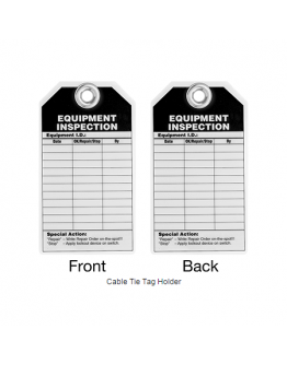 Inspection Record Tags B6477