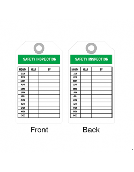 Safety Inspection Tags B6473