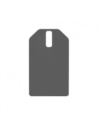 Metal and X-Ray Detectable Plastic Write-On Tags