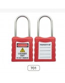Loto Padlock Lockout with Steel Shackle 4mm BEIAN-LOCK BAN-701